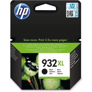 HP 932XL Cartouche d'Encre Noire grande capacite Authentique (CN053AE) pour HP OfficeJet 6100 / 6600 / 6700 / 7110 / 7510 / 7610