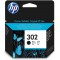 HP 302 Cartouche d'Encre Noire Authentique (F6U66AE)