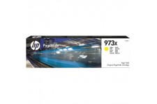 HP 973X F6T83AE Cartouche d'Encre PageWide Jaune Authentique