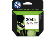 HP 304XL Cartouche d'Encre Trois Couleurs grande capacite Authentique (N9K07AE)