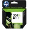 HP 304XL N9K08AE haut rendement, cartouche d'encre Authentique, imprimantes HP DeskJet et HP ENVY, Noir