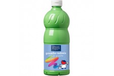 Lefranc Bourgeois - Gouache liquide Redimix pour enfants - Bouteille 1L - Vert clair