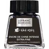 Lefranc & Bourgeois Encre a  Dessin, Noir, 14ml Flasche
