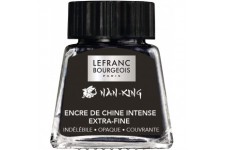 Lefranc & Bourgeois Encre a  Dessin, Noir, 14ml Flasche