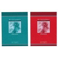 CONQUeRANT SEPT 1x Cahier de dessin NF45 240 x 320 mm 120g 16 Pages Uni