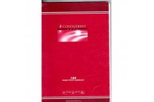 CONQUeRANT SEPT Cahier a  spirale A4 quadrille 5x5 180p 70g