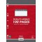 CONQUeRANT 92069 Feuillet Mobile Sep T A4 210x297mm 100f 90g 5x5mm Perfore blanc
