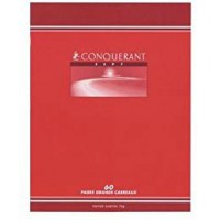 CONQUeRANT SEPT 100100370 Conquerant Cahier, DIN A4, quadrille, 96 pages