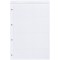 OXFORD Bloc-notes International Format A4+ Petits Carreaux 5mm 160 Pages Agrafees Couverture Carte Gris