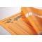 OXFORD Cahier International Notebook A4+ Ligne 6mm 160 Pages Reliure Integrale Couverture Carte Orange
