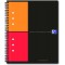 OXFORD Cahier International Notebook A5+ Petits Carreaux 5mm 160 Pages Reliure Integrale Couverture Carte Gris, 1 Unite