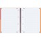 OXFORD Cahier International Activebook A4+ Ligne 6mm 160 Pages Reliure Integrale Couverture Polypro Gris