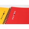 OXFORD Cahier International Activebook A5+ Ligne 6mm 160 Pages Reliure Integrale Couverture Polypro Gris