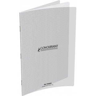 Conquerant 400009672 Cahier Petits carreaux 5 x 5 96 pages 24 x 32 cm Incolore