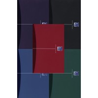 Oxford 100104341 Cahier A5 90 feuilles Couverture Polypropylene Multicolore