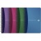 Oxford Office Ref N002463 carnets de notes a  spirale en polypropylene 180 pages 90 g/m² Couleurs assorties 110 x 170