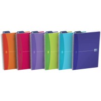 Oxford 26475 Cahier Spirale Reliure Integrale My Colleurs Optik Paper A4 210 x 297mm Papier Assorties