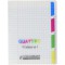 Conquerant Cahier Grands carreaux Seyes 140 pages 17 a— 22cm Incolore