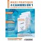 Conquerant Classique Cahier grands carreaux sans spirales 140 Pages 24 x 32 cm Incolore