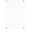 Oxford ActiveBook Cahier a  Spirales Format A4+ 160 Pages Reglure Lignee 7mm Couverture Polypro Couleur Aleatoire