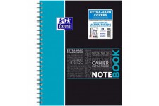 Oxford NoteBook Cahier a  Spirales A4+ 160 Pages Reglure Lignee 7mm Couverture Polypro Couleur Aleatoire