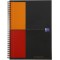 OXFORD Cahier International Notebook B5 Petits Carreaux 5mm 160 Pages Reliure Integrale Couverture Carte Gris