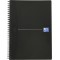 OXFORD Cahier Office Essentials B5 Ligne 6mm 180 Pages Reliure Integrale Couverture Carte Couleur Aleatoire