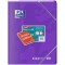 OXFORD Cahier piqure EASYBOOK MAX 24 X 32 cm 96p 90g grands carreaux coloris aleatoire