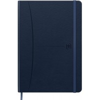 Oxford Signature Carnet de notes quadrille 80 feuilles Bleu Format A5