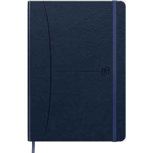 Oxford Signature Carnet de notes quadrille 80 feuilles Bleu Format A5