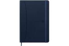 Oxford Signature Carnet de notes quadrille 80 feuilles Bleu Format A5