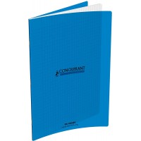 Conquerant Cahier Grands carreaux Seyes 96 pages 24 x 32 cm Bleu