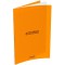 Conquerant Cahier Grands carreaux Seyes 96 pages 24 x 32 cm Orange