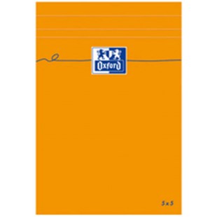 Oxford 21609 Bloc Bureau A6+ Papier Velin Surfin Agrafe en Tete Couverture Enveloppante 110 x 170mm Papier Vert