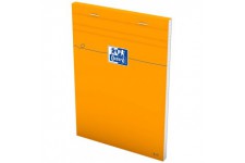 Oxford 100106280 Pack de 5 Bloc-notes 160 Pages 80 g Orange