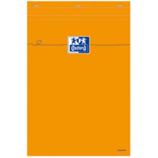 Oxford - Carnet de notes, format A4, 160 pages, Seyes - Orange