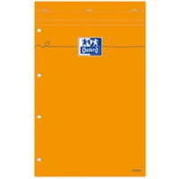Oxford - bloc-notes Seyes, 80 feuilles, 210 X 315 mm, orange