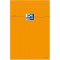 OXFORD Lot de 3 Bloc-Notes A4 (21x 29,7) 160 Pages Petits Carreaux 5x5mm Non Perforees Couverture Orange