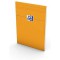 OXFORD Lot de 3 Bloc-Notes A4 (21x 29,7) 160 Pages Petits Carreaux 5x5mm Non Perforees Couverture Orange