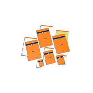 OXFORD bloc-notes, 210 x 315, quadrille, 80 feuilles, orange