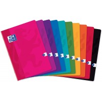 Oxford Cambridge Cahier Pique 21x29 96 pages Grands Carreaux Seyes, Couleur Aleatoire