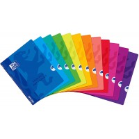 Lot de 10 : Oxford Scolaire 100100967 Cahier agrafe 240X320 80 Pages 90 G a 120 G