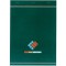 21839 Bloc Notes Couverture Offset Agrafe en Tete A4 210 x 297mm Papier Vert