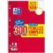 OXFORD Lot de 300 Pages Feuilles Simples Perforees A4 (21 x 29,7cm) 90g Petits Carreaux 5x5mm avec Marge