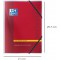 Oxford Enseignants Cahiers de Professeur College et Lycee A4 21 x 29,7cm 76 Pages Rouge et Vert