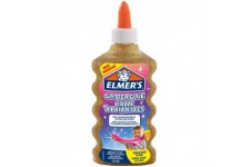 Elmer's colle pailletee, or, lavable et adaptee aux enfants, 177 ml - Parfaite pour fabriquer du slime