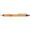 rOtring Visuclick portemine | 0,7 mm | Mine 2B | Corps orange vif | Boite de 12
