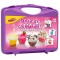 Joustra Mallette Gourmandes Loisirs Creatifs pour Enfants des 8 ans-Activite Manuelle Fabrique des Bougies de Cire Desserts Cupc