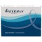 WATERMAN Lot de 6 cartouches d'encre standard Bleu Effacable