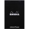 RHODIA 16559C - Bloc-Notes Agrafe Dotpad N°16 Black - A5 - Pointilles Dot - 80 Feuilles Detachables - Papier Clairef